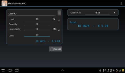 Electrical cost截图4