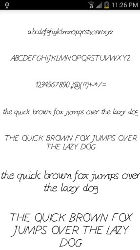 Fonts for FlipFont #15截图5