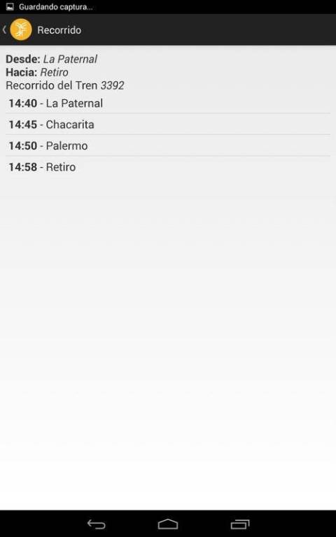 Horarios San Martin截图2