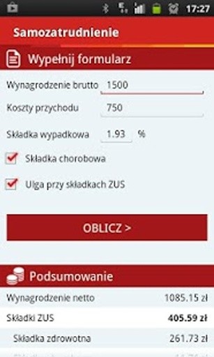 Kalkulator dla przedsiębiorcy截图7