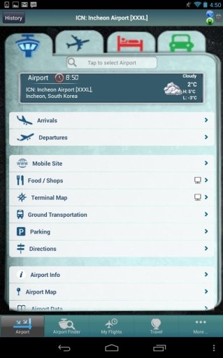 Incheon Airport+Flight Tracker截图9
