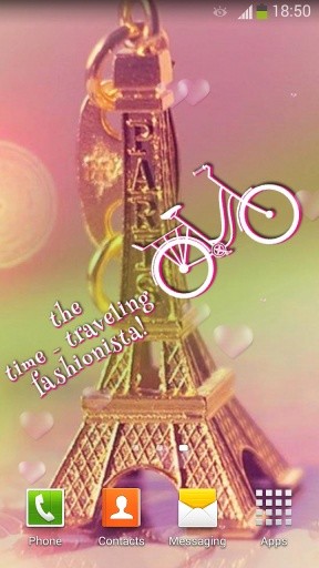 Cute Paris Live Wallpaper截图5