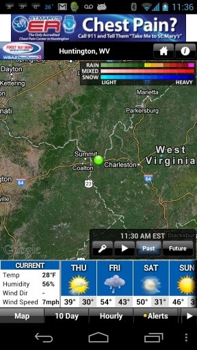 WSAZ Weather截图2