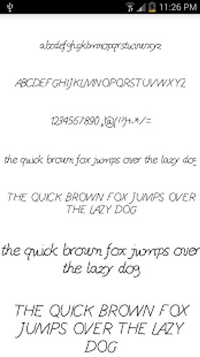 Fonts for FlipFont #15截图1