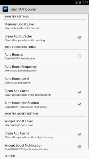 Total RAM Booster Free截图3
