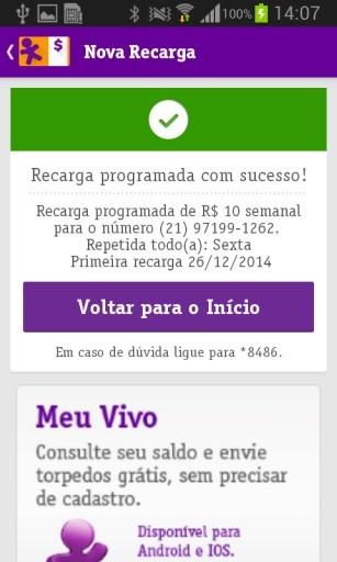 Recarga Vivo截图6