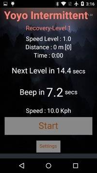 Yo-Yo Intermittent Test截图1