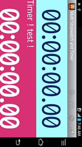 Multi Stopwatch and Timer截图11