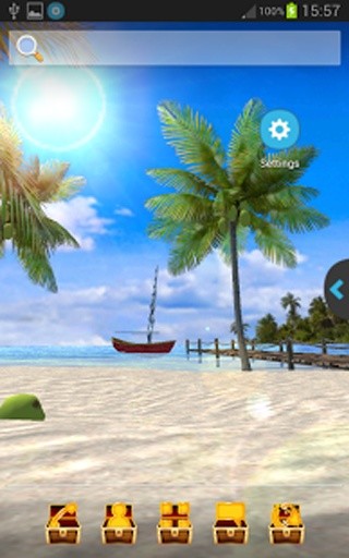 UR 3D Beach Theme截图3