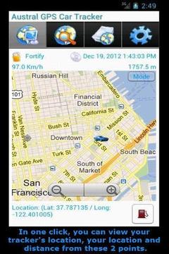 GPS Tracker Car TK SMS Free截图