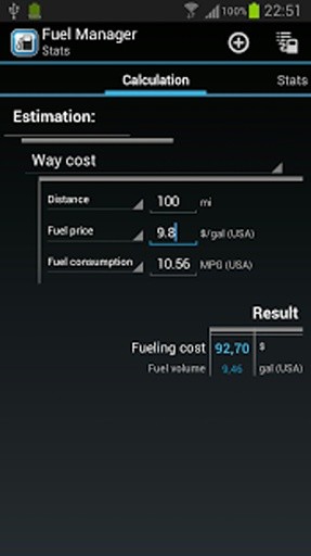油耗统计 油耗统计Fuel Manager截图6