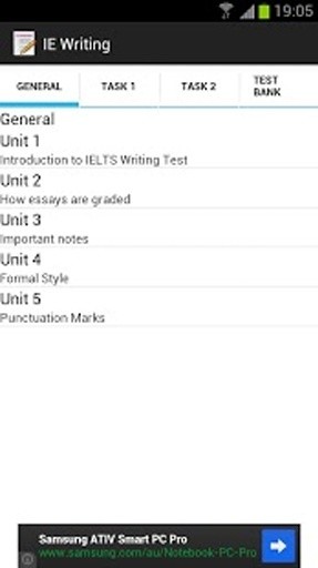 IELTS Writing General截图1