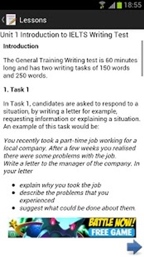 IELTS Writing General截图5