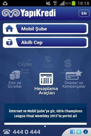 Yapı Kredi Mobil Bankacılık截图3