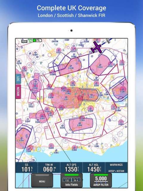 UK AirspaceAVOID for Pilots截图1