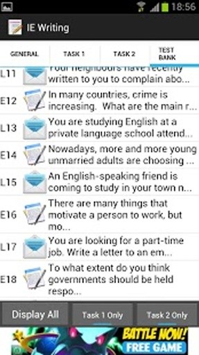 IELTS Writing General截图3