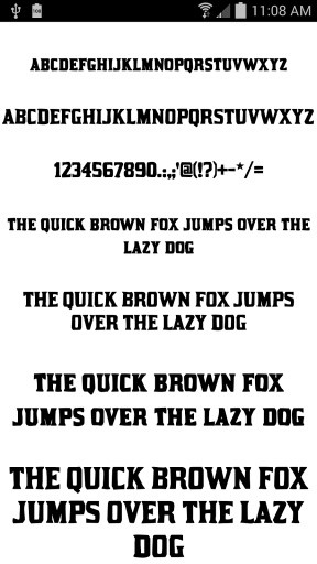 Free Fonts 50 Pack 10截图2