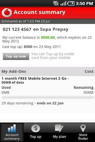 My Vodafone (NZ)截图1
