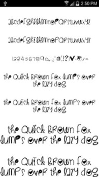 Fonts for FlipFont #17截图