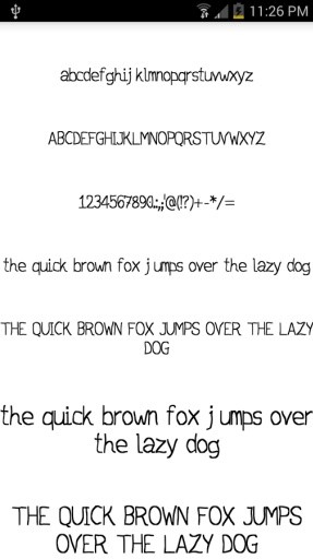 Fonts for FlipFont #15截图7