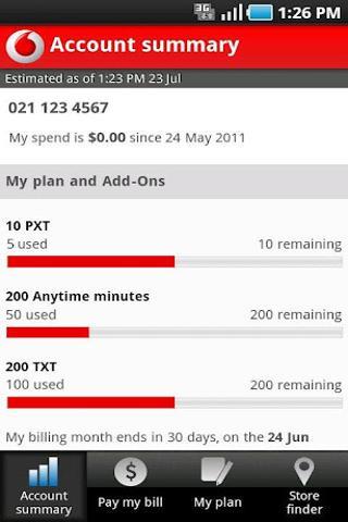 My Vodafone (NZ)截图5