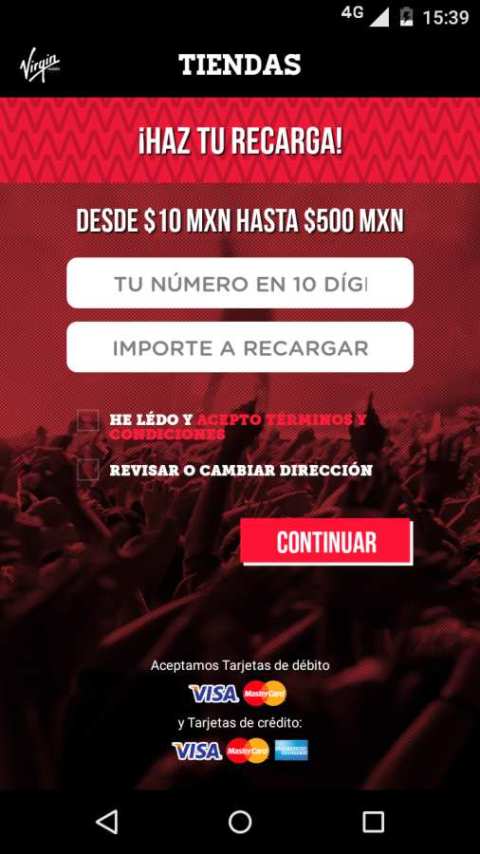 Virgin Mobile Mexico截图2