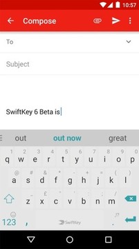 SwiftKey键盘Beta版截图