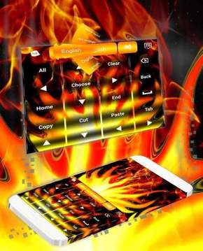 GO Keyboard Fire截图