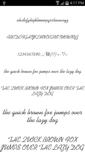 Fonts for FlipFont Romance截图3