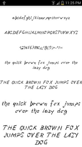 Fonts for FlipFont #15截图4