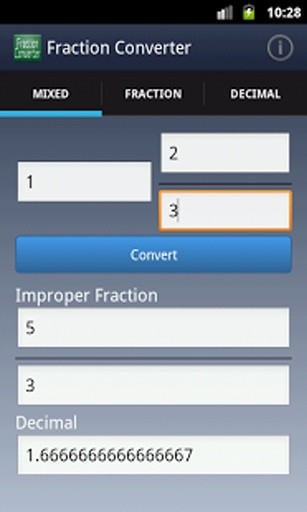 Fraction Converter截图3