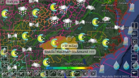 Animated Weather Map截图1