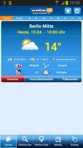 Wetter Deutschland - wetter.tv截图7