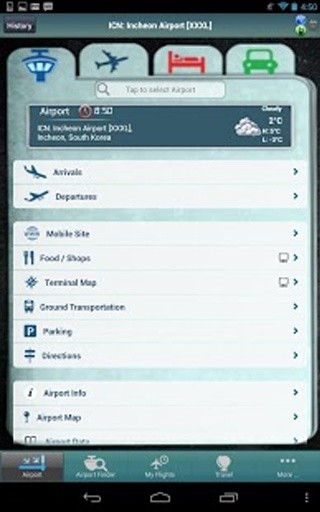 Incheon Airport+Flight Tracker截图2