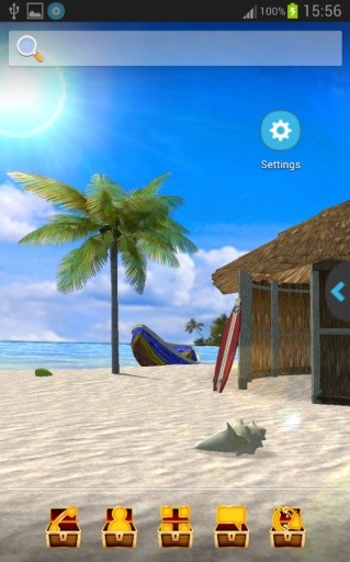 UR 3D Beach Theme截图5