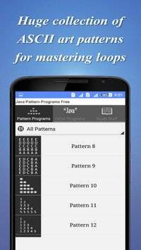 Java Pattern Programs Free截图1