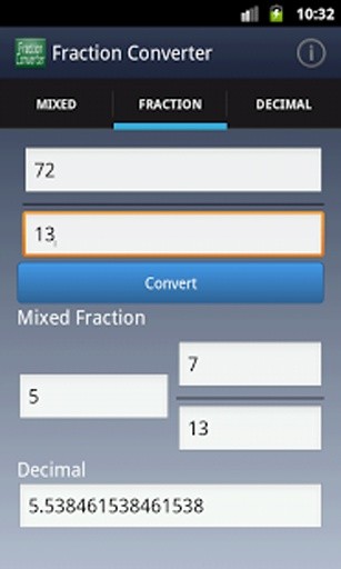 Fraction Converter截图4