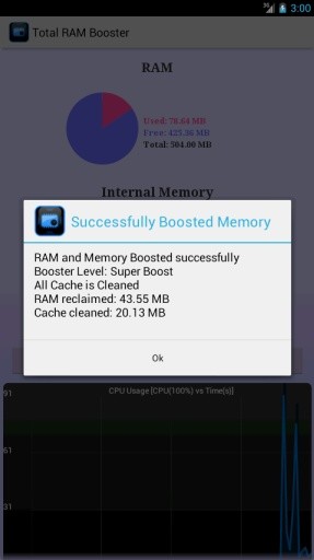 Total RAM Booster Free截图6