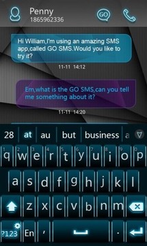 GO Keyboard Coolight截图