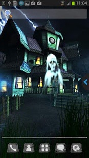 UR 3D Haunted House Live Theme截图3