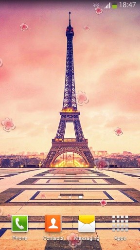 Cute Paris Live Wallpaper截图1