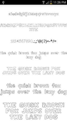 Fonts for FlipFont #15截图3