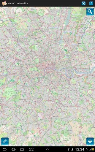 Map of London offline截图1