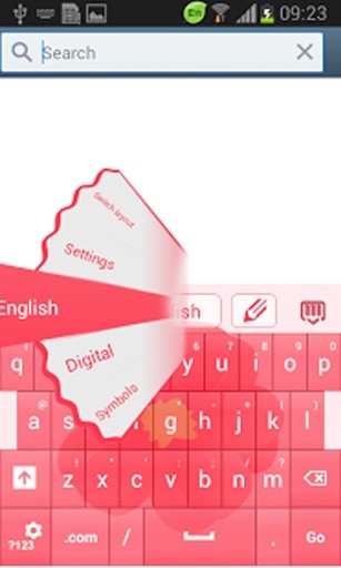 Keyboard Flower Theme Free截图3