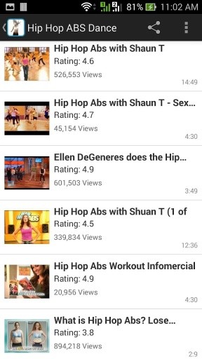 Hip Hop ABS Dance Workouts截图3