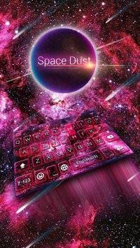 Space Dust Emoji Kika Keyboard截图1