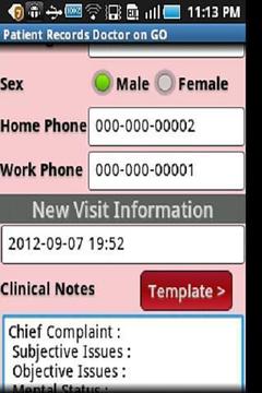 Patient Records Doctor ON GO-T截图
