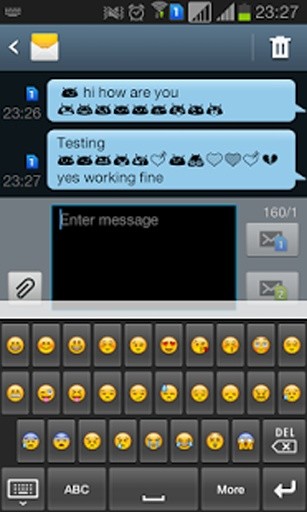 Android Emoji键盘截图3