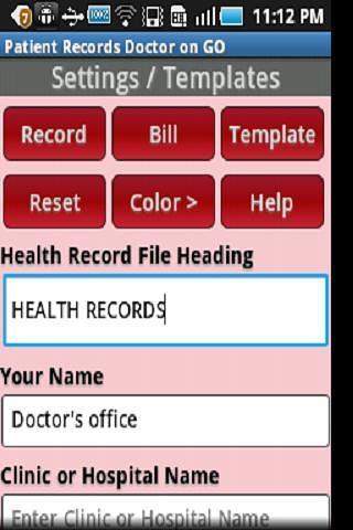 Patient Records Doctor ON GO-T截图7