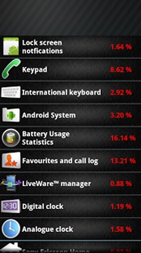 Battery Usage Statistics(Lite)截图5